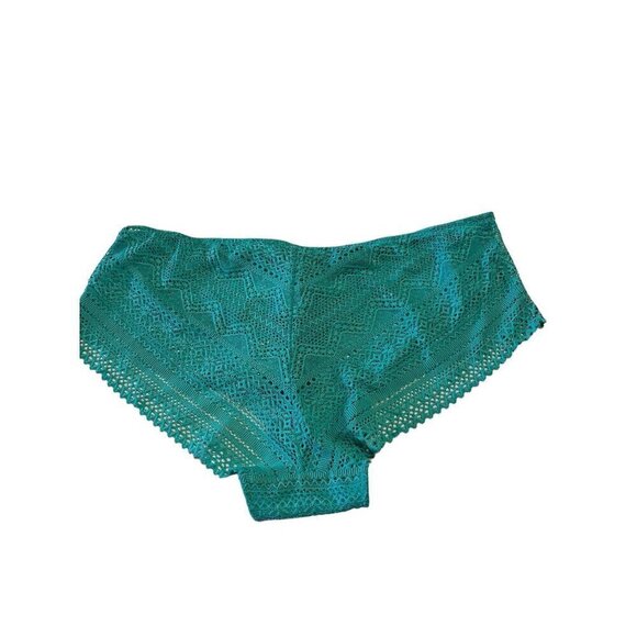 Etam Women's Green Lace Small Sublime Shorty Panties. - Picture 1 of 6